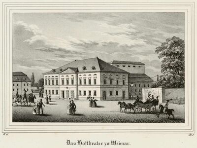 Zweites Komödienhaus 1825